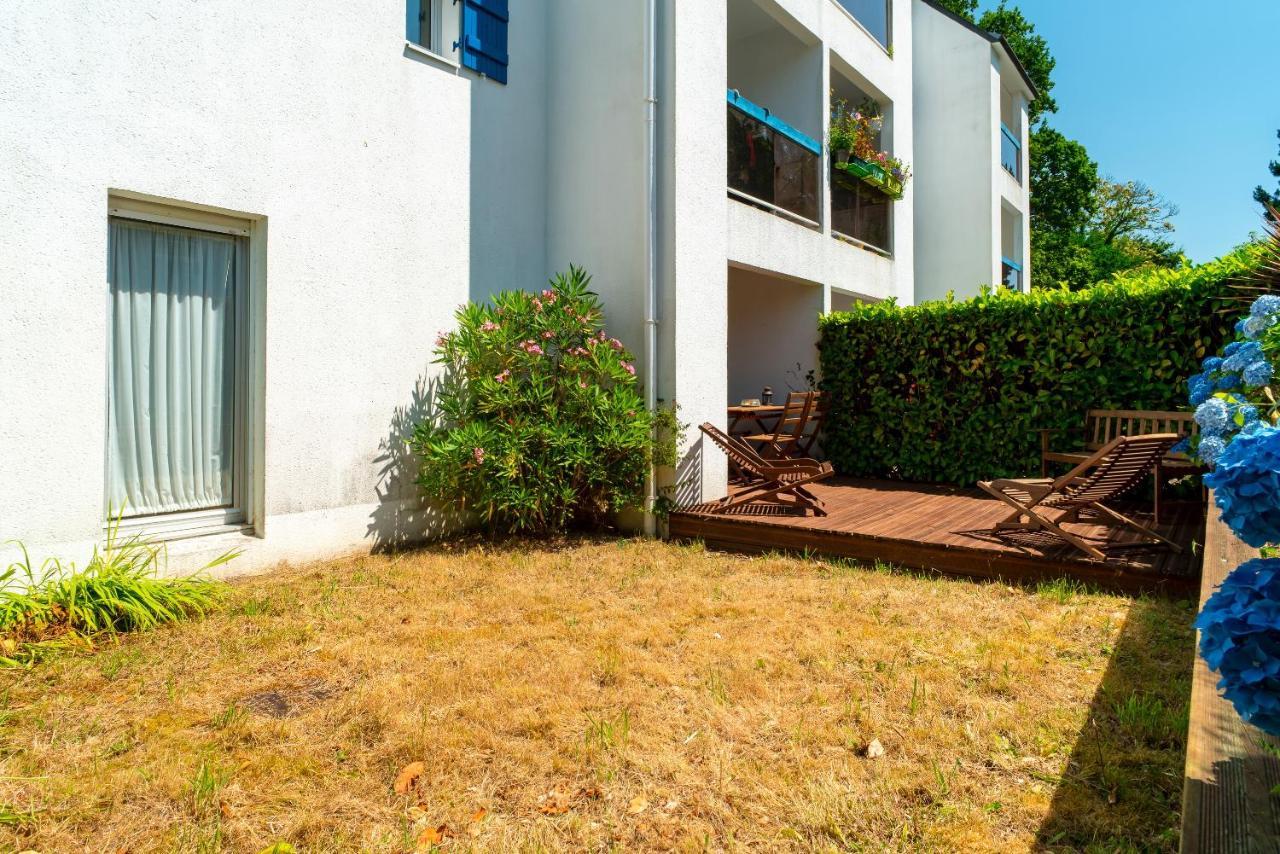 Apartament Les Cormorans - Appt En Rdc Avec Jardin Bénodet Zewnętrze zdjęcie